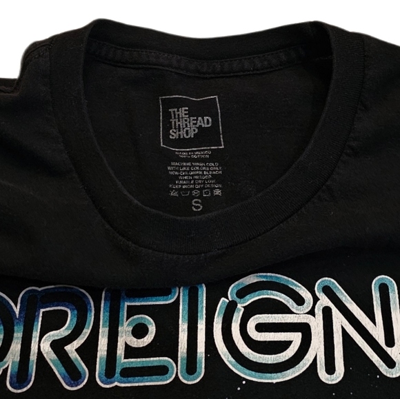 Foreigner Juke Box Heroes 2018 World Tour Concert T-Shirt Small The Thread Shop - Picture 6 of 6